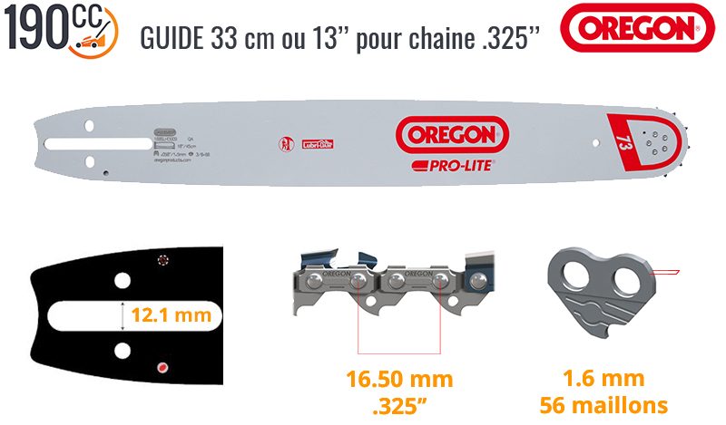 Guide Oregon 133SLBD025